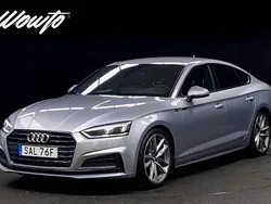 Silver (florett silver metallic) Begagnad 2019 Audi A5 Sportback S-Line Halvkombi | 279 800 kr (Superpris)