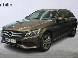 Mörkbrun Begagnad 2017 Mercedes C220 Avantgarde Kombi | 179 000 kr (Marknadspris)