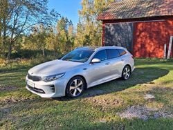 Grå Begagnad 2017 Kia Optima GT-Line Kombi | 185 000 kr (Marknadspris)