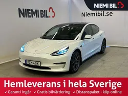 Vit Begagnad 2020 Tesla Model 3 Long Range AWD Sedan | 239 900 kr (Dyr)