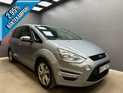 Grå Begagnad 2014 Ford S-MAX Business Edition Minibuss | 99 900 kr (Marknadspris)
