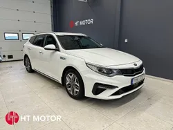 Vit Begagnad 2019 Kia Optima Hybrid Advance Sedan | 174 900 kr (Marknadspris)