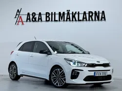 Vit Begagnad 2019 Kia Rio GT-Line Halvkombi | 129 800 kr (Bra pris)