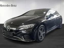 Svart (black) Ny 2024 Mercedes EQE350 Sedan | 782 000 kr (Lite dyr)