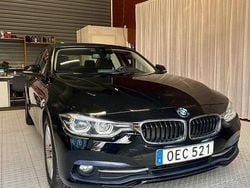 Svart Begagnad 2016 BMW 320 Sport Line Sedan | 134 900 kr (Bra pris)