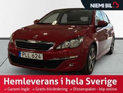 Ljusröd Begagnad 2017 Peugeot 308 Active Halvkombi | 129 900 kr (Marknadspris)