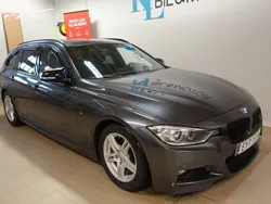 Ljusgrön (mineral gråmetallic) Begagnad 2015 BMW 320 M Sport Kombi | 199 900 kr (Dyr)