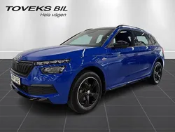 Blå (energy blue) Begagnad 2022 Skoda Kamiq Monte Carlo SUV | 254 900 kr (Marknadspris)