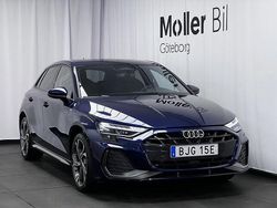 Navarrablå metallic Begagnad 2025 Audi A3 S-Line | 354 900 kr (Dyr)