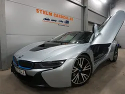 Blå Begagnad 2016 BMW i8 Sportkupé | 524 500 kr