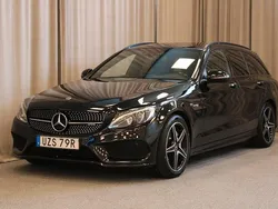 Svart Begagnad 2017 Mercedes C43 AMG AMG Kombi | 329 900 kr (Marknadspris)