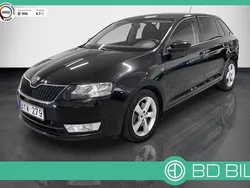 Svart Begagnad 2013 Skoda Rapid Halvkombi | 79 900 kr (Marknadspris)