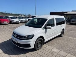 Vit Begagnad 2017 VW Caddy Maxi Life Comfortline Minibuss | 209 900 kr (Dyr)