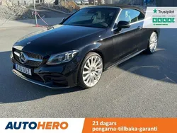 Svart Begagnad 2021 Mercedes C300 AMG line Cab | 425 000 kr (Marknadspris)