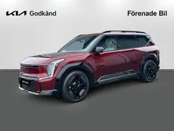 Röd Begagnad 2024 Kia EV9 GT-Line SUV | 799 000 kr (Marknadspris)
