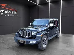 Svart Begagnad 2018 Jeep Wrangler Unlimited Sahara SUV | 429 900 kr (Lite dyr)