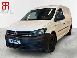Vit Begagnad 2016 VW Caddy Maxi Minibuss | 99 900 kr (Lite dyr)