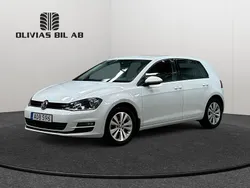 Vit Begagnad 2014 VW Golf VII Halvkombi | 79 800 kr (Bra pris)