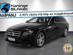 Svart Begagnad 2017 Mercedes E220 AMG Kombi | 349 900 kr (Marknadspris)