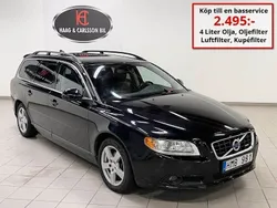 Svart Begagnad 2010 Volvo V70 Momentum Kombi | 69 000 kr (Marknadspris)