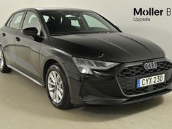 Svart (brilliantsvart) Begagnad 2025 Audi A3 Sportback Proline Halvkombi | 309 900 kr (Lite dyr)