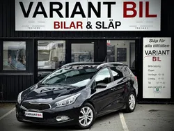 Svart Begagnad 2014 Kia Ceed Sportswagon Comfort Kombi | 74 900 kr (Marknadspris)