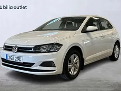 Vit Begagnad 2020 VW Polo Comfortline Halvkombi | 169 900 kr (Marknadspris)