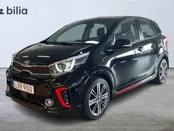 Svart Begagnad 2018 Kia Picanto Halvkombi | 129 900 kr (Dyr)