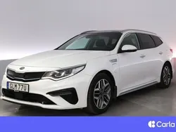 Vit Begagnad 2019 Kia Optima Hybrid 2 Sedan | 215 900 kr (Bra pris)