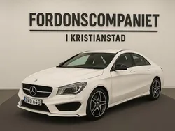 Vit Begagnad 2016 Mercedes CLA200 AMG line Sportkupé | 189 900 kr (Marknadspris)