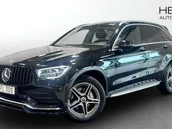Svart (black) Begagnad 2020 Mercedes GLC300e AMG SUV | 354 900 kr (Bra pris)