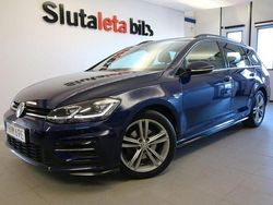 Mörkblå (blå metallic) Begagnad 2019 VW Golf VII GT Kombi | 219 900 kr (Lite dyr)
