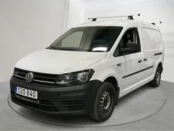 Vit Begagnad 2019 VW Caddy Minibuss | 70 000 kr