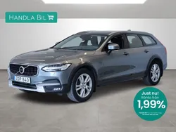 Grå Begagnad 2019 Volvo V90 CC Momentum Kombi | 319 900 kr (Marknadspris)