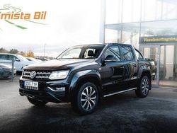 Svart Begagnad 2018 VW Amarok Aventura Pickup | 394 900 kr (Marknadspris)