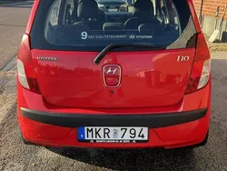 Röd Begagnad 2008 Hyundai i10 Halvkombi | 22 000 kr (Bra pris)