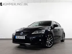 Svart Begagnad 2014 Lexus CT200h Sport Line Halvkombi | 154 900 kr (Marknadspris)