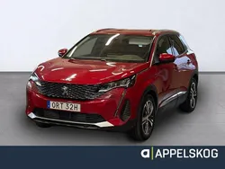 Röd Begagnad 2021 Peugeot 3008 Allure SUV | 244 900 kr (Marknadspris)