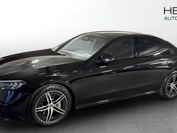 Vit (black) Begagnad 2024 Mercedes E220 AMG Sedan | 649 900 kr
