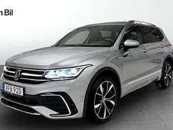 Silver Begagnad 2021 VW Tiguan Allspace R-line SUV | 444 900 kr (Dyr)