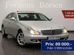 Silver Begagnad 2005 Mercedes CLS350 Classic Sportkupé | 89 000 kr (Superpris)