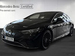 Svart (black) Begagnad 2024 Mercedes EQE350 Advanced Plus Sedan | 749 900 kr (Marknadspris)