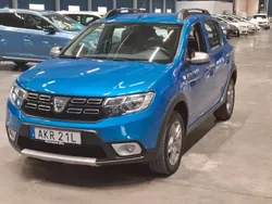 Ljusblå Begagnad 2019 Dacia Sandero Stepway Halvkombi | 124 900 kr (Lite dyr)