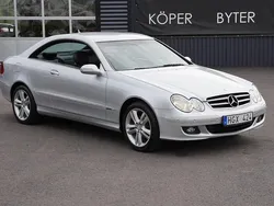 Silver (bright silver metallic) Begagnad 2008 Mercedes CLK220 Avantgarde Sportkupé | 89 000 kr