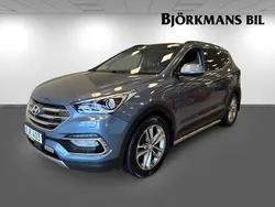 Ljusblå Begagnad 2016 Hyundai Santa Fe SUV | 159 000 kr (Bra pris)