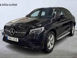 Svart Begagnad 2019 Mercedes GLC220 Sportkupé | 359 000 kr