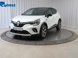 Vit (vit qnc/svart gne met) Begagnad 2022 Renault Captur Techno SUV | 214 800 kr (Superpris)