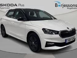 Vit Begagnad 2023 Skoda Fabia Style Halvkombi | 199 000 kr (Bra pris)