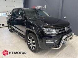 Svart Begagnad 2017 VW Amarok Aventura Pickup | 409 900 kr (Lite dyr)