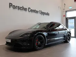 Svart Ny 2024 Porsche Taycan 4S Sport Turismo Sedan | 1 638 130 kr